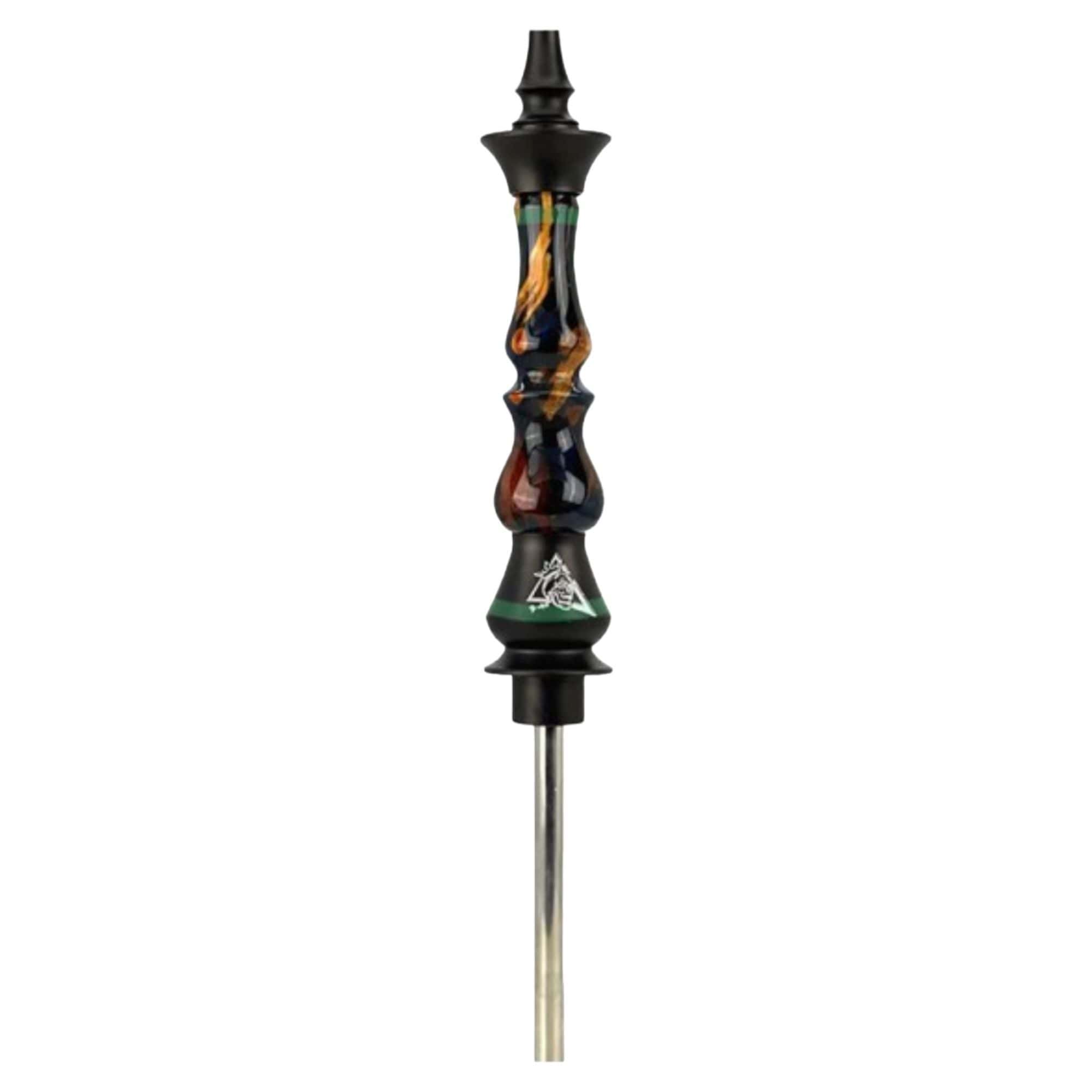 Nayb 2.0 Up Down Blue Dark cachimba brasileña artesanal en acero inoxidable, resina exclusiva y madera con doble sistema de purgas
