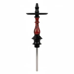 Regal Hookah Prince Art Zeus Red hecha con descarga eléctrica que raja la madera