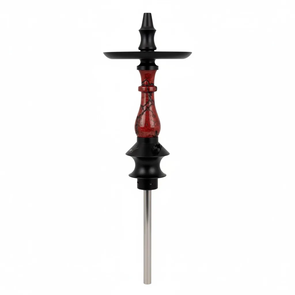 Regal Hookah Prince Art Zeus Red hecha con descarga eléctrica que raja la madera