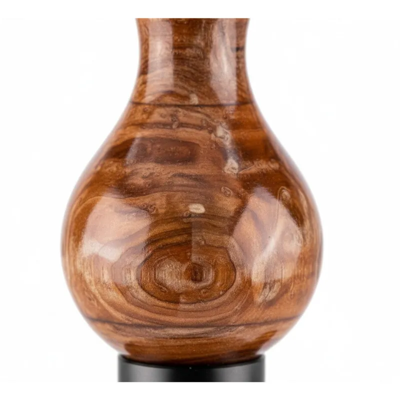 Cachimba Regal Hookah Queen Brown Gloss con madera tratada y acabado marrón brillante Madera