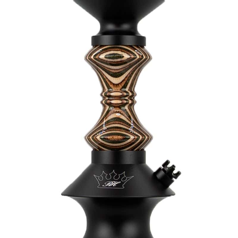 Regal DW Pawn #3 Ruby Ridge con aluminio aeroespacial y madera torneada a mano