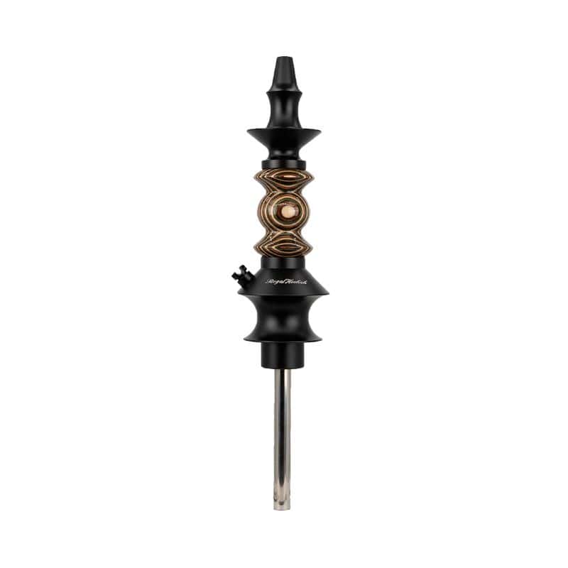 Regal Hookah DW Pawn #5 Ruby Ridge con aluminio aeroespacial y madera torneada a mano