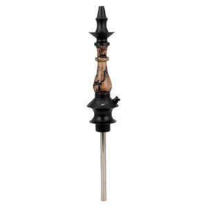 Regal Hookah Prince Art Zeus Clear hecha con descarga eléctrica que raja la madera