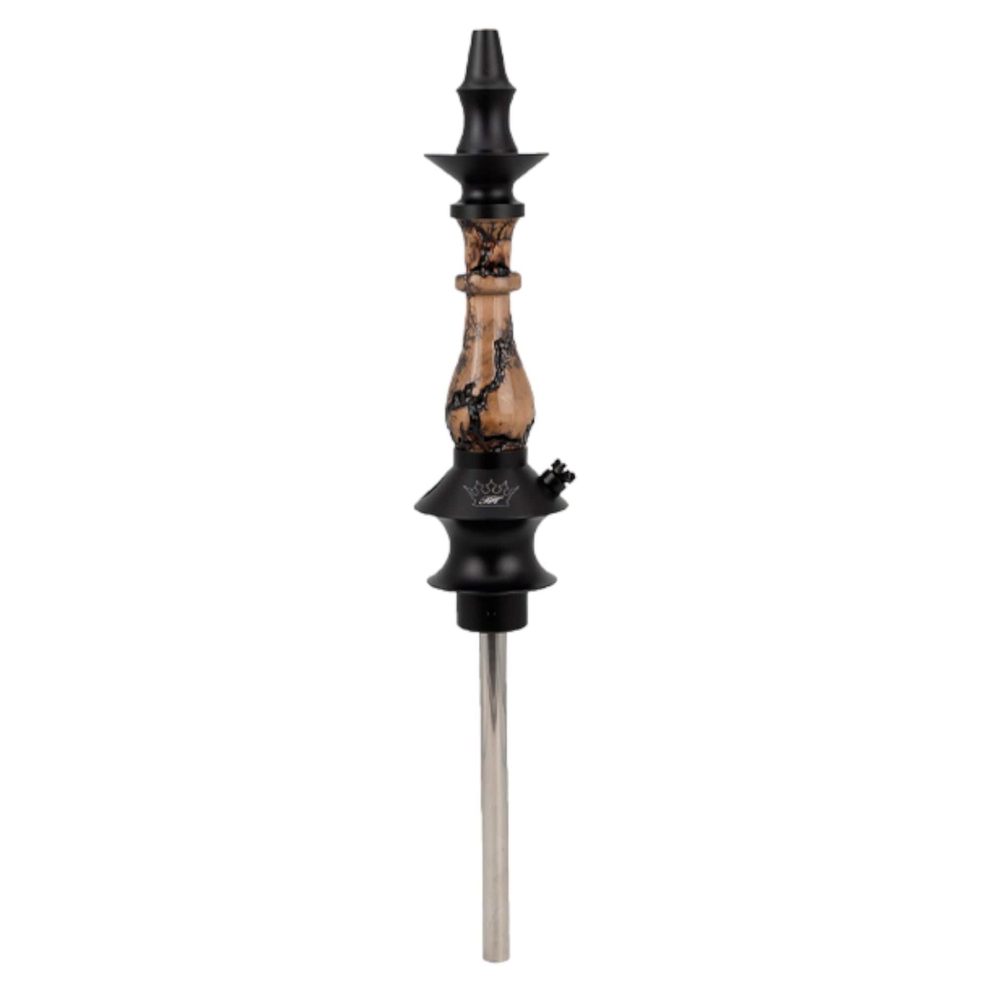 Regal Hookah Prince Art Zeus Clear hecha con descarga eléctrica que raja la madera