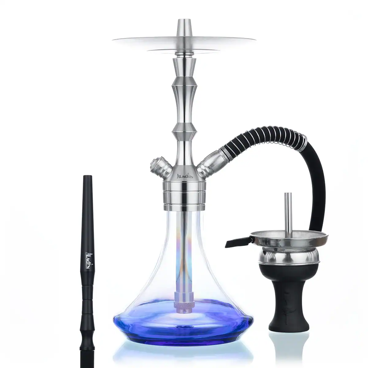 Cachimba Aladin MVP 360 de 36 cm en acero inoxidable