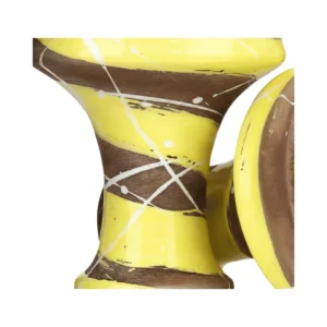 Cazoleta Conceptic Design Killer Yellow rusa de barro rojo tipo killer con 6 agujeros