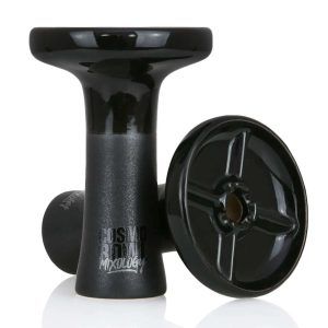 Cazoleta Cosmo Bowl Mixology phunnel con separadores internos y esmalte negro mate brillo