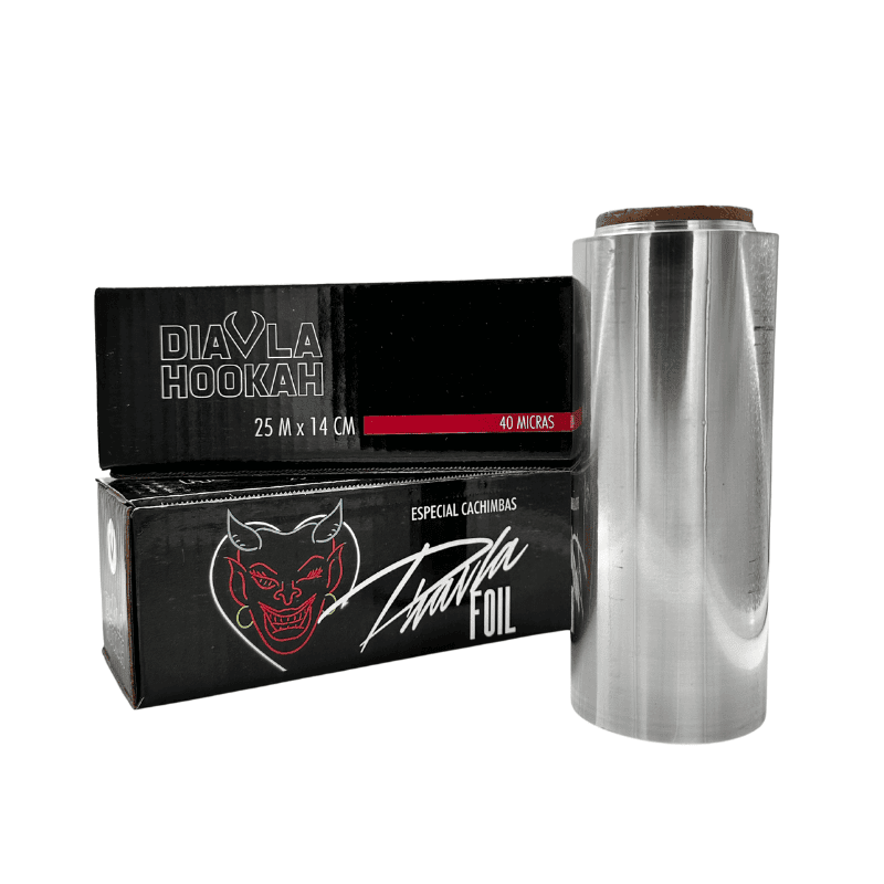 papel aluminio para shisha papel aluminio diavla 40 micras