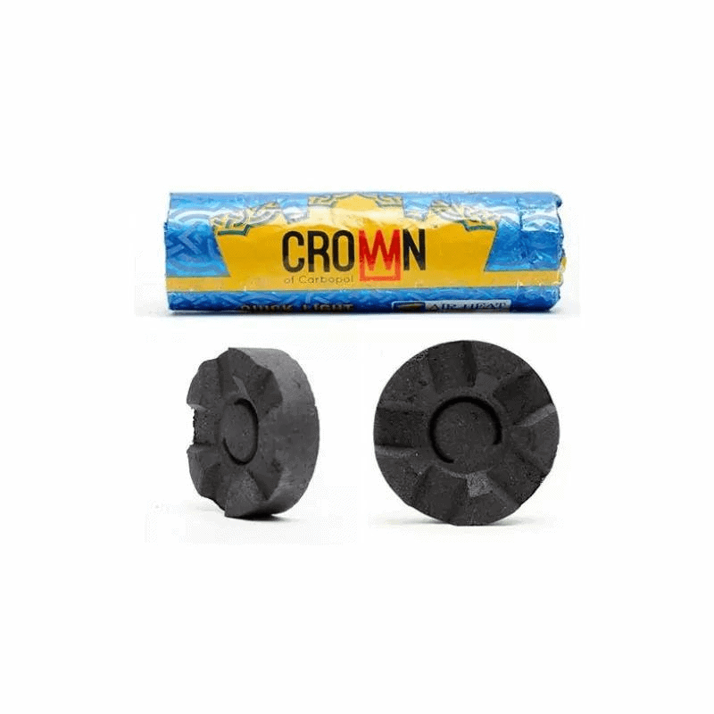 carbon autoencendido crown 40 mm para cachimba