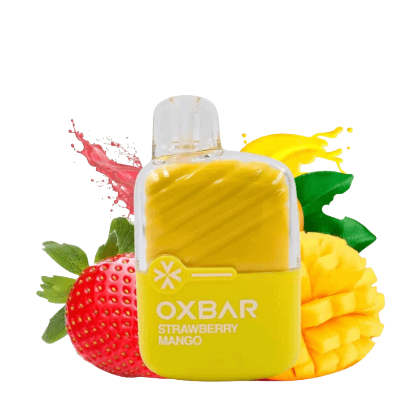 oxbar mini fresa mango pods desechables en the good shisha