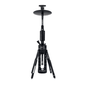 Cachimba Starbuzz Carbine con mástil forma de arma, base de cuatro patas y LED de colores