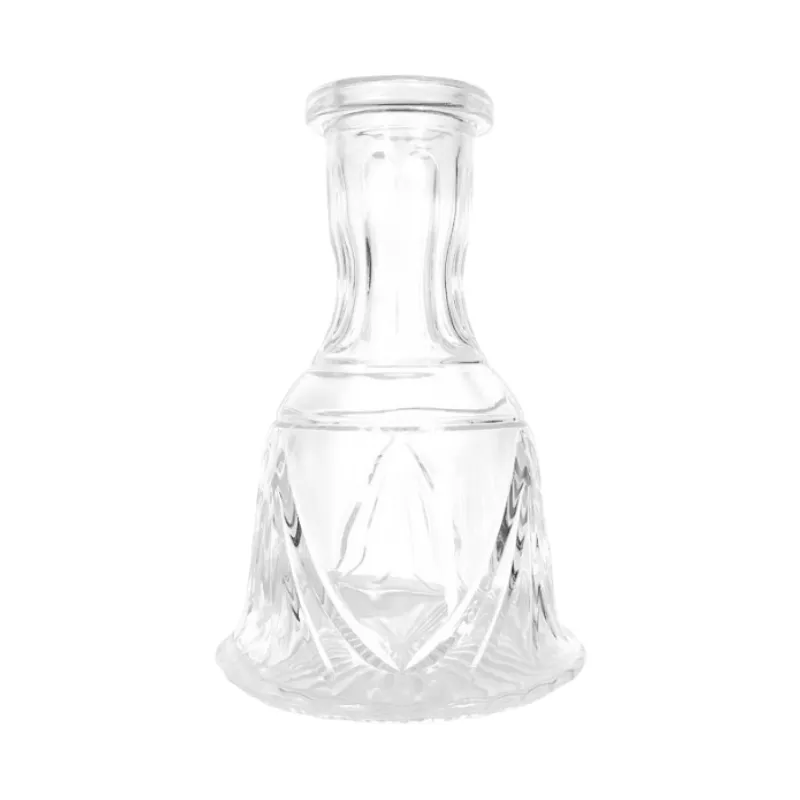 Cachimba Helium Nova española de 45 cm en aluminio con base tallada decorativa