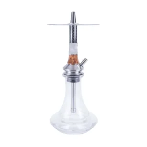 Pack cachimba Vyro Penta de acero inoxidable con diseño extravagante, base rusa, hornillo eléctrico, cazoleta de calidad, gestor de calor, manguera, pinzas y carbón en The Good Shisha