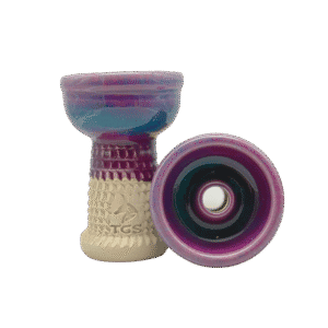 cazoleta TGS Highstorm de barro blanco esmaltada, diseño inspirado en el antiguo Egipto