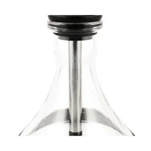 Cachimba AVION Stick R Mini rusa en acero inoxidable de calidad quirúrgica y nylon con sistema de purga único, 4 bolas de purga, conector rápido y difusor desenroscable en The Good Shisha