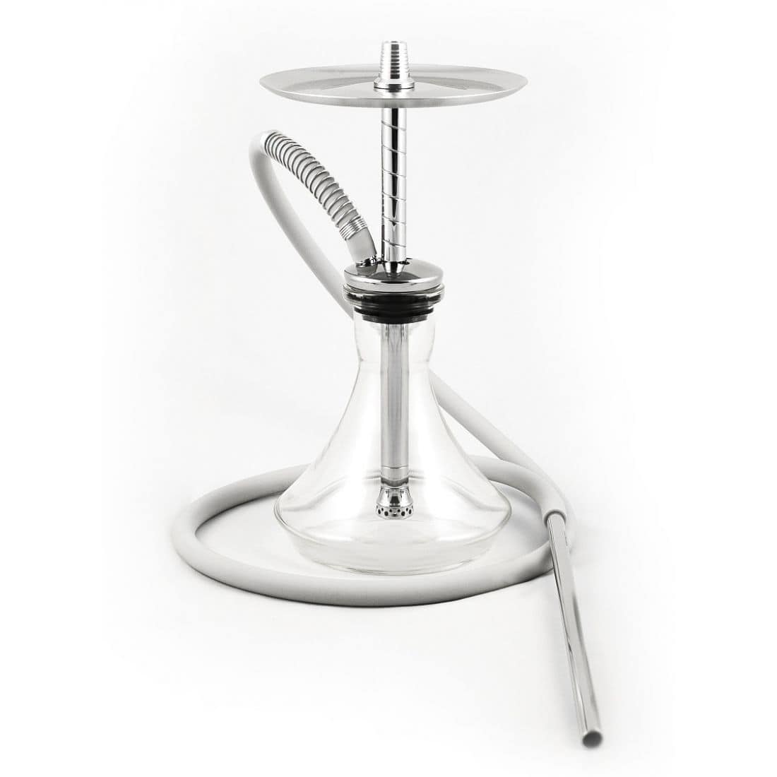 Cachimba AVION Stick RS Mini rusa en acero inoxidable de calidad quirúrgica y nylon con sistema de purga único, 4 bolas de purga, conector rápido y difusor desenroscable en The Good Shisha
