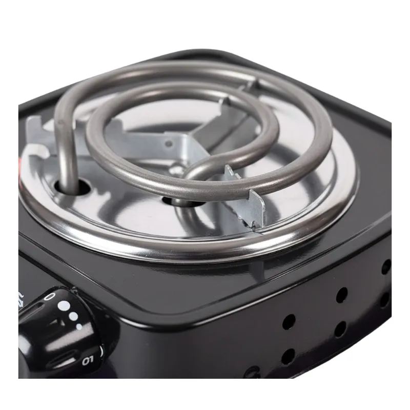 Hornillo Mini 500W Animalesys eléctrico portátil con rueda reguladora para encender carbones de cachimba