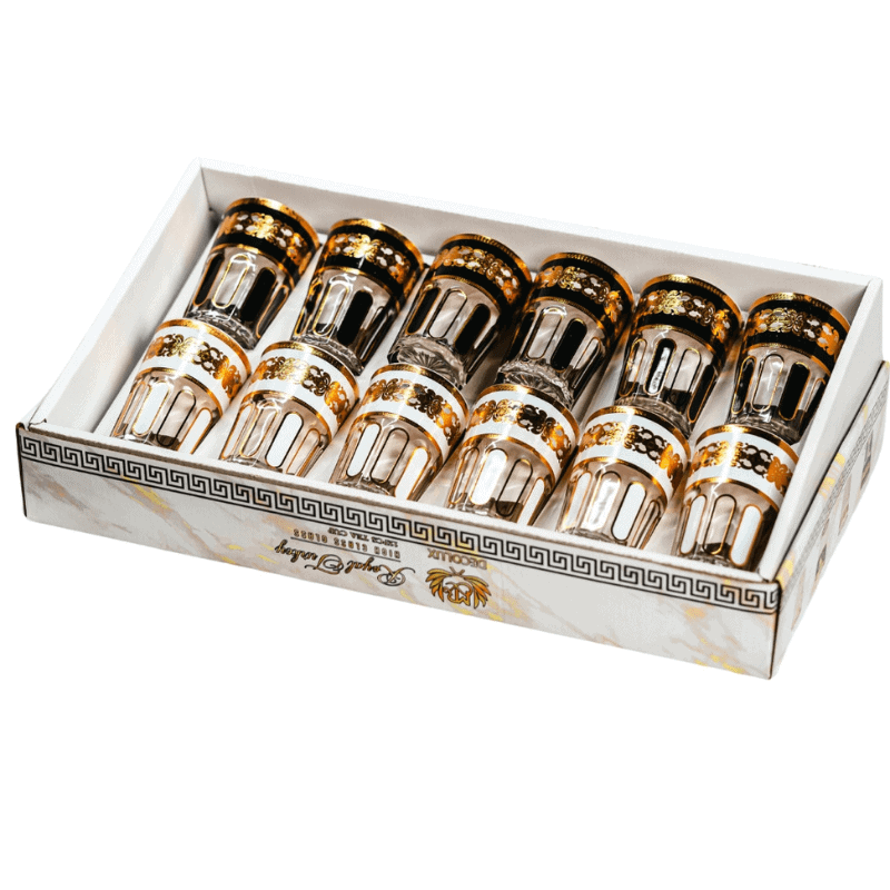 juego 12 vasos bagdad