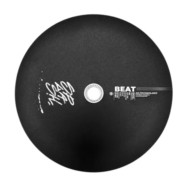 Cachimba Alpha Beat Splash en aluminio anodizado mate con conector magnético y difusor extraíble
