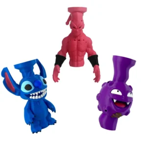 Mástil 3D Alpha Hookah personalizable con personajes impresos en 3D y purgas únicas