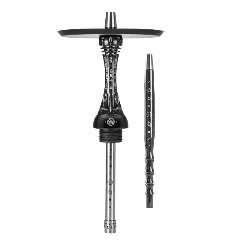 Cachimba Alpha Hookah X Stratos edición limitada 5000 unidades inspirada en astronautas con grabados únicos