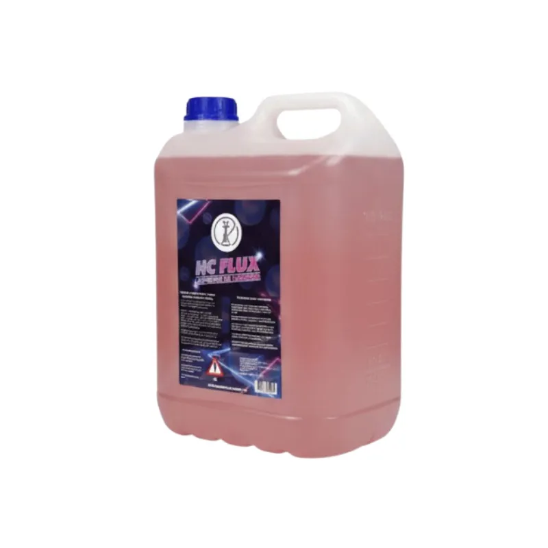 Limpiador cachimba Flux 5 litros en formato garrafa con spray cítrico para mangueras y boquillas