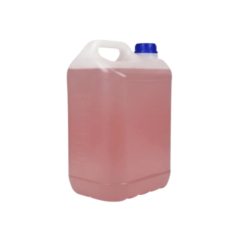 Limpiador cachimba Flux 5 litros en formato garrafa con spray cítrico para mangueras y boquillas