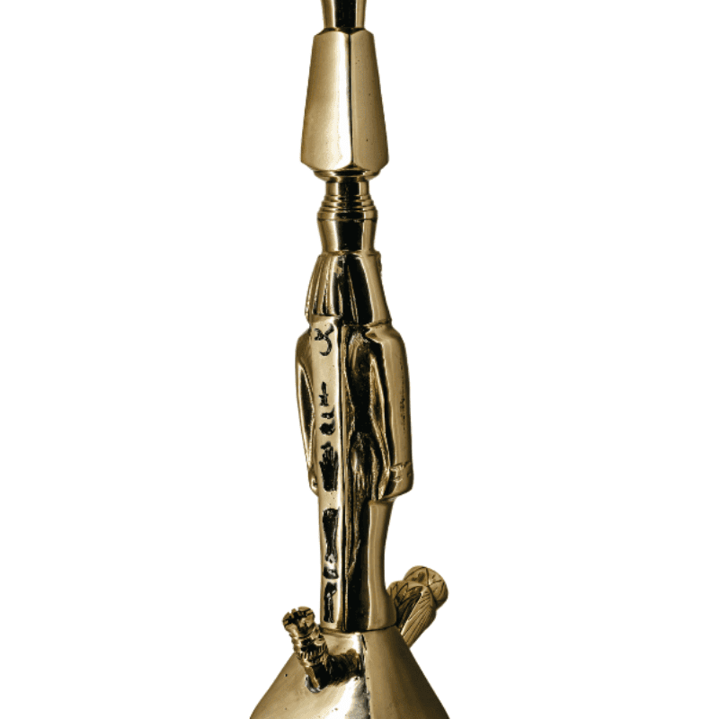 Cachimba Farida Hookah Tutankamon edición limitada egipcia fabricada por los mejores artesanos en Egipto con latón, cobre y acero inoxidable, inspirada en la historia del antiguo Egipto y el faraón Tutankamón en The Good Shisha