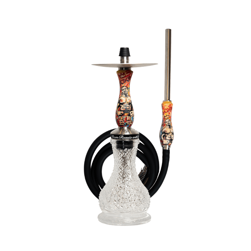 Cachimba RF Hookah Art Edition artesanal, pintada a mano, en acero inoxidable, edición limitada, solo 6 unidades en el mundo.