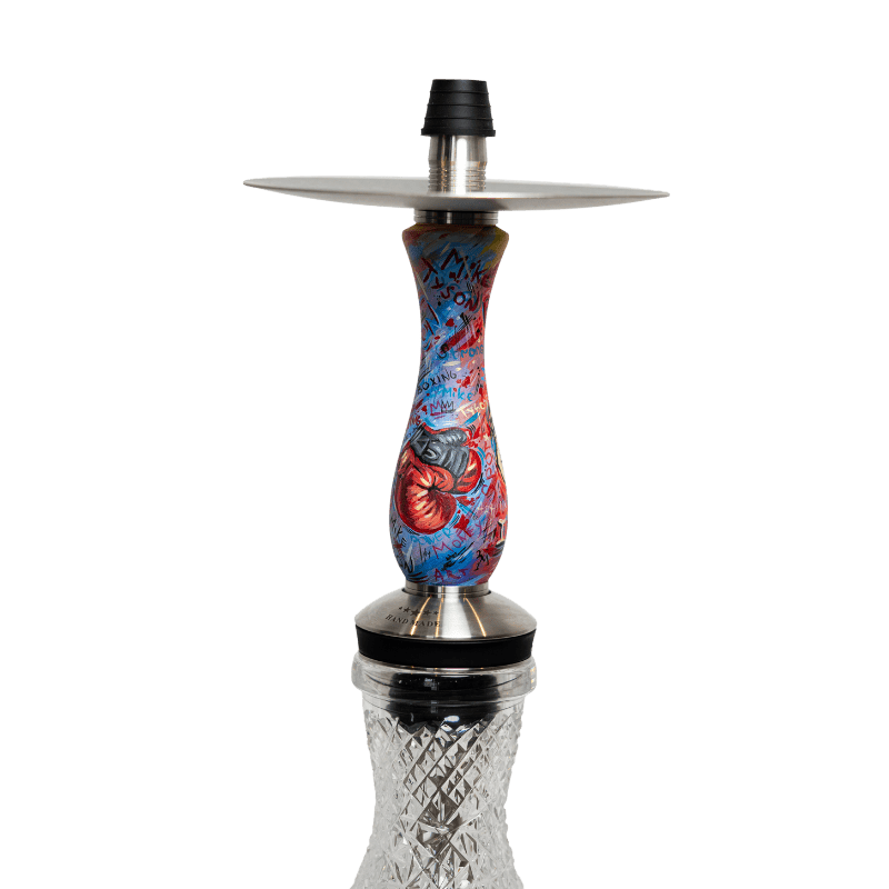 Cachimba RF Hookah Art Edition artesanal, pintada a mano, en acero inoxidable, edición limitada, solo 6 unidades en el mundo.