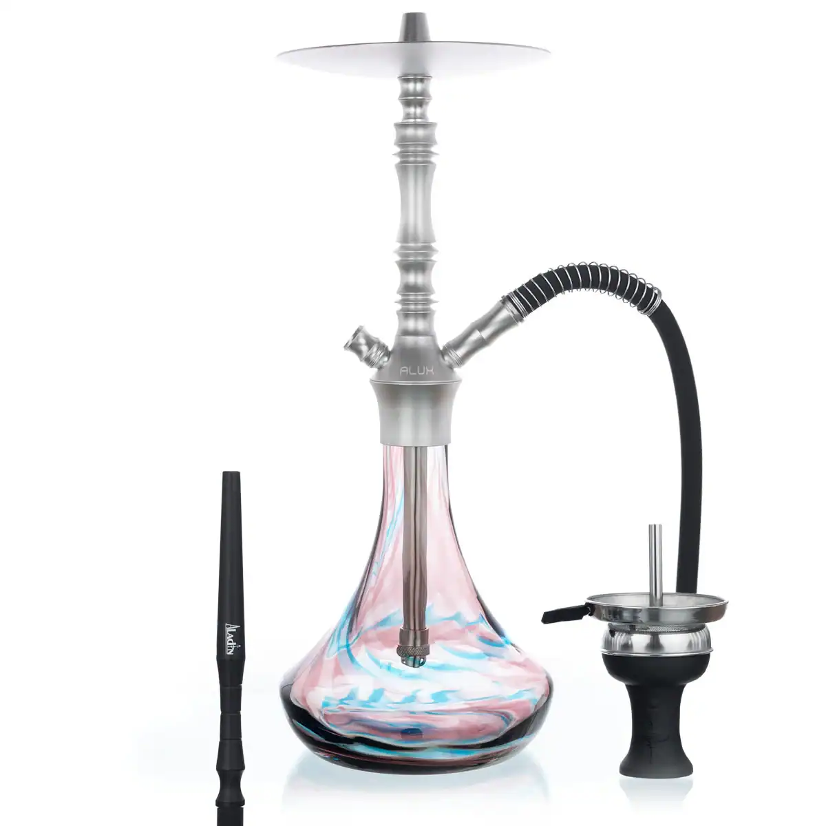 Aladin Alux M2 - Cachimba Aluminio - Diseño Moderno - Facilidad de Uso - The Good Shisha