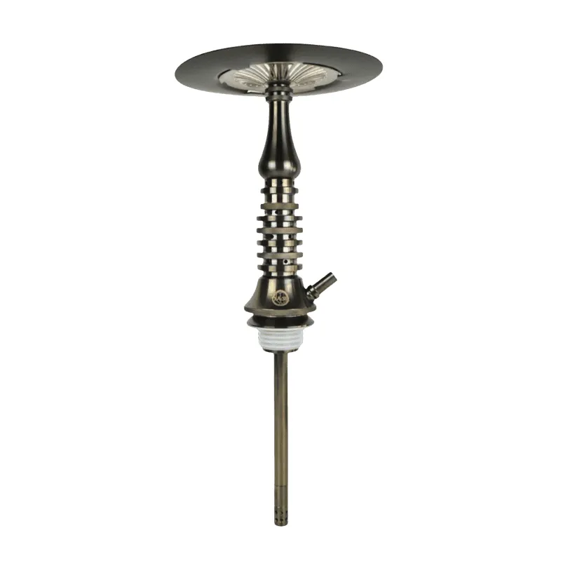 Pack cachimba Iron Dash con cachimba Iron Dash, base rusa mini indian, hornillo, cazoleta TGS Nilo, gestor Provost y carbón natural Corpse en The Good Shisha