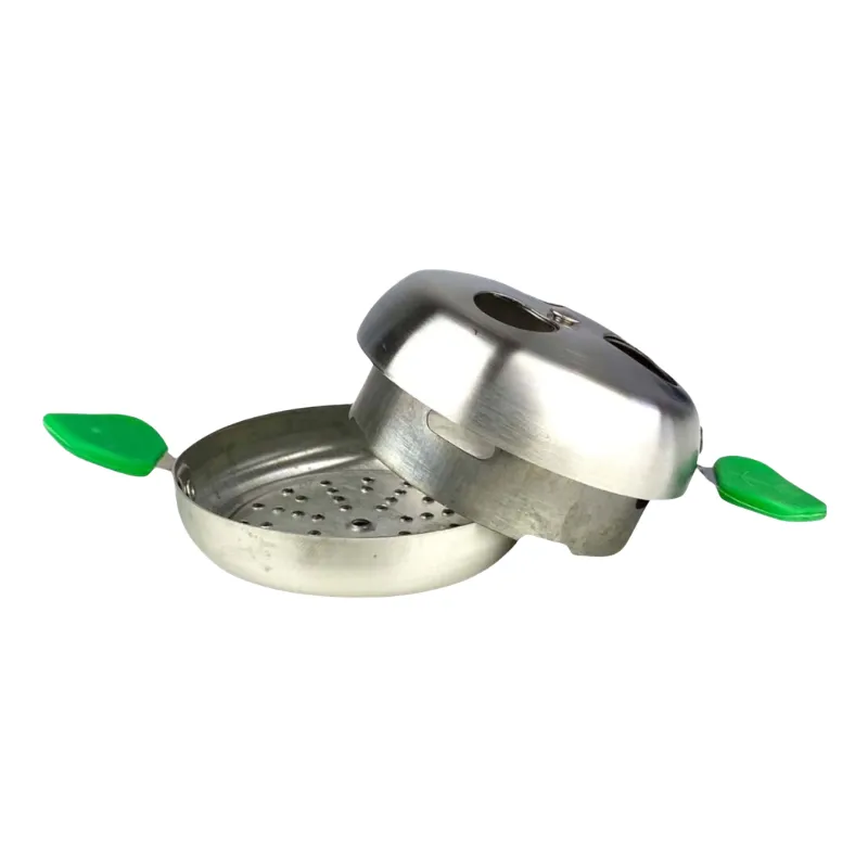 Pack cachimba Iron Dash con cachimba Iron Dash, base rusa mini indian, hornillo, cazoleta TGS Nilo, gestor Provost y carbón natural Corpse en The Good Shisha