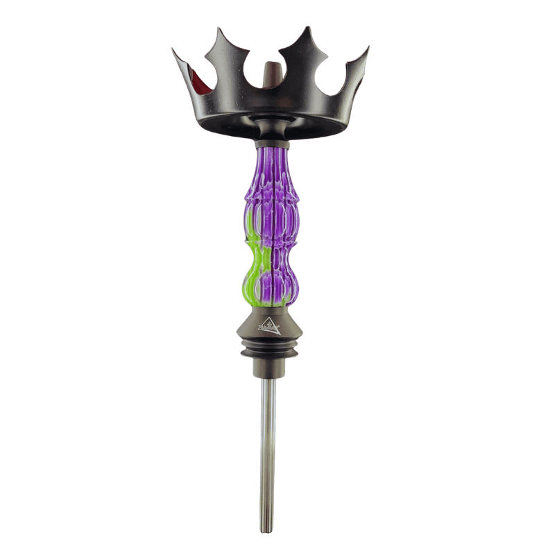 Cachimba Nayb Hookah 3.0 brasileña premium con mástil de resina artesanal hecho a mano, acero inoxidable y aluminio