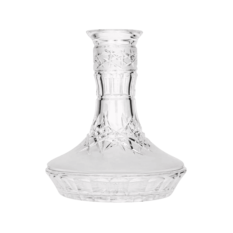 Base Caesar Mini Arc Hoarfrost Down de cristal de Bohemia, edición especial para cachimbas