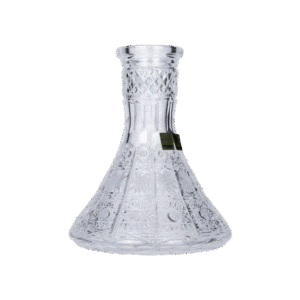 Base Caesar Mini Cone Clear en cristal de Bohemia, edición especial para mini cachimbas