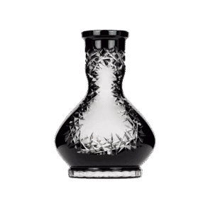 Base Caesar Mini Drop Frozen Black de cristal de Bohemia, edición especial para mini cachimbas