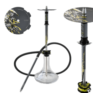 Cachimba El Bomber Wakizashi rusa inspirada en universo Samurai con acero inoxidable y purga Tsunami