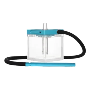 Pack cachimba MS Bebe mini de 13 cm en acrílico resistente con hornillo, cazoleta TGS Nilo, gestor Provost, carbón y maletín de transporte en The Good Shisha