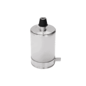 Cachimba VYRO One V3 acero inoxidable V2A y cuerpo de fibra de carbono – diseño compacto de viaje