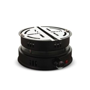 Hornillo Inferno 1000W para cachimba – encendedor eléctrico de 1000 vatios, compacto, rápido y seguro para carbones naturales