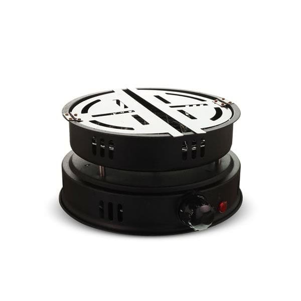 Hornillo Inferno 1000W para cachimba – encendedor eléctrico de 1000 vatios, compacto, rápido y seguro para carbones naturales