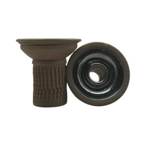 Cazoleta TGS Black Mini de barro negro con 12 g de carga, ideal para usar con rejilla, Provost o Kaloud