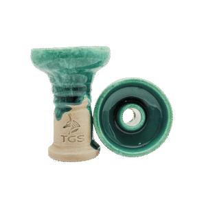 Cazoleta TGS NILO de barro blanco chamotado con diseño compacto y bordes redondeados, ideal para sesiones largas con sistema Provost.