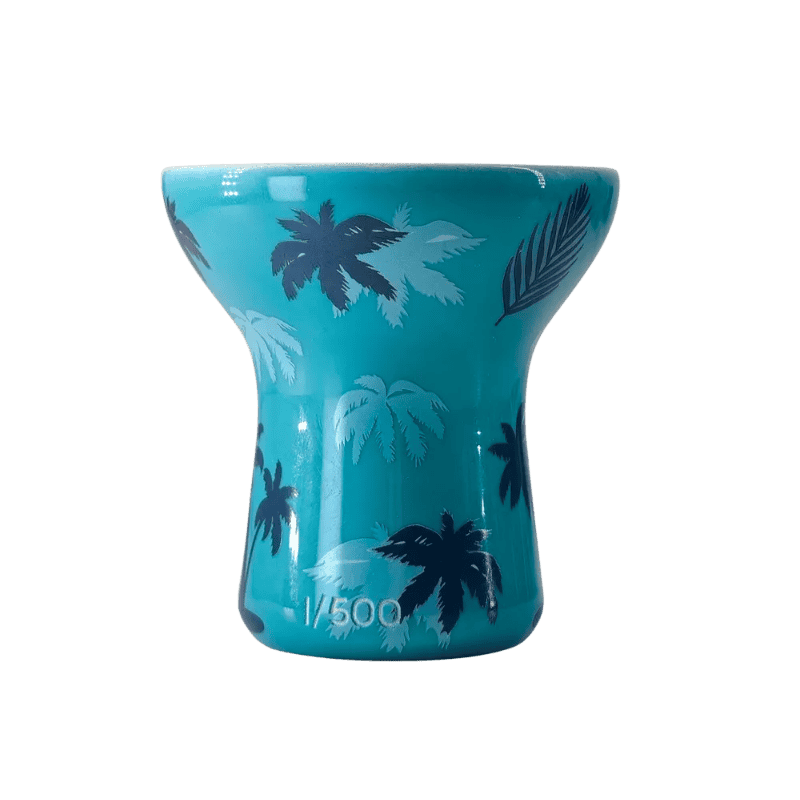 Cazoleta GTA Bowl Tommy Vercetti edición limitada en arcilla blanca esmaltada inspirada en la camisa de Vice City