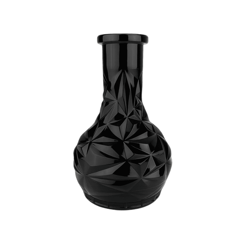 Base Mini Uovo Ice de cristal soplado artesanal con diseño elegante y enganche tradicional