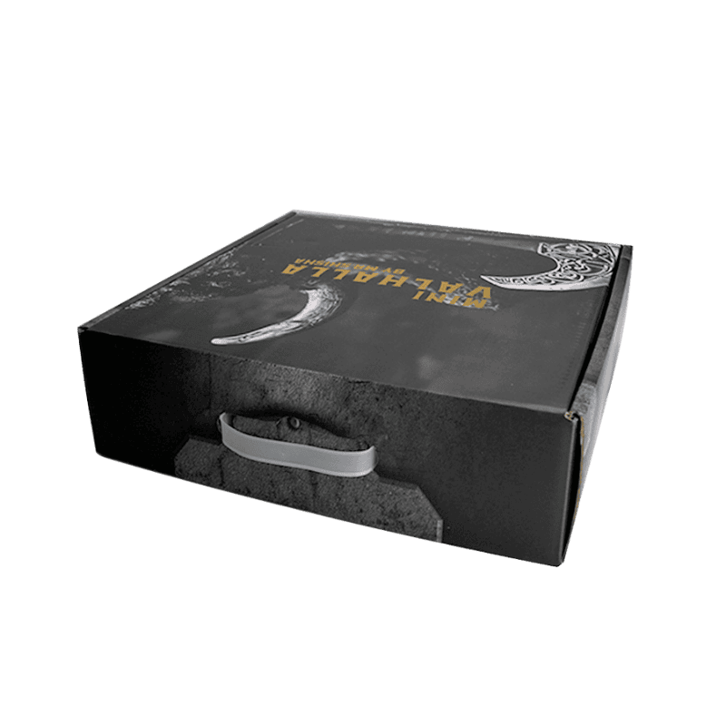 Cachimba Mr Shisha Valhalla Mini en acero inoxidable con 11 purgas diferentes Caja