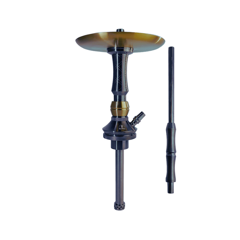 Cachimba Mr Shisha Valhalla Mini en acero inoxidable con 11 purgas diferentes