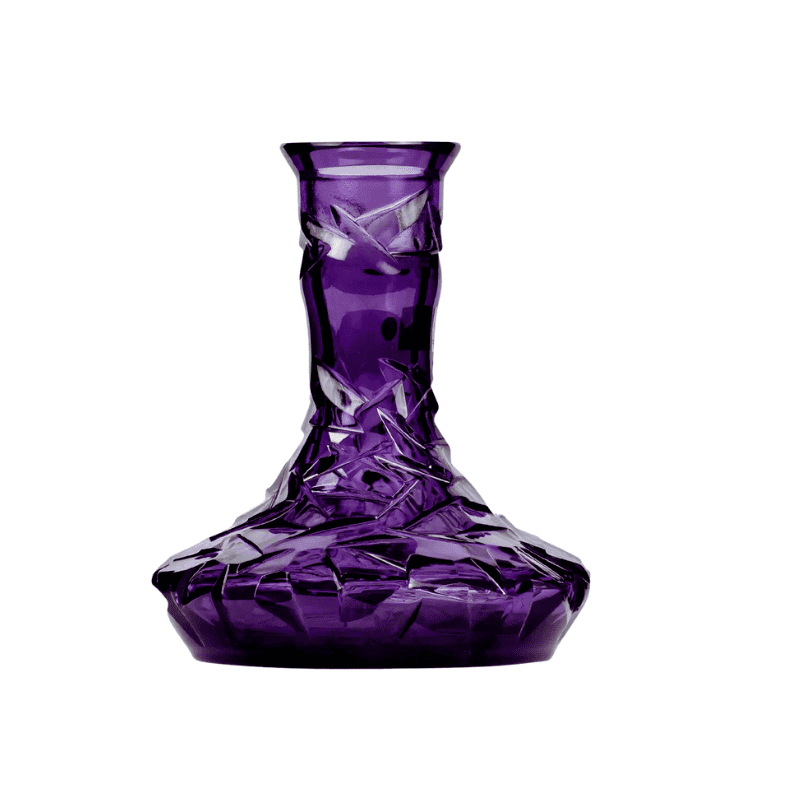 Base Caesar Crystal Small Arc Floe Amethyst de cristal artesanal con corte Floe