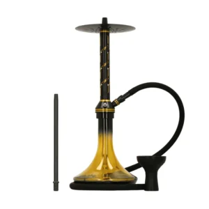 Pack cachimba El Badia Cyber con diseño futurista, gestor Provost, 50 láminas aluminio, hornillo 1000W, cazoleta TGS Nilo y 1 kg de carbón Corpse en The Good Shisha